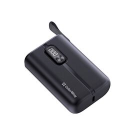 Батарея универсальная ColorWay 10 000 mAh Full power (USB QC3.0 + USB-C Power Delivery 22.5 (CW-PB100LPK2BK-PDD)