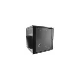 Шкаф настенный Hypernet 12U 19" 600x600 (WMNC66-12U-FLAT-AC-BLACK)