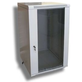 Шкаф настенный Hypernet 18U 19" 600x450 (WMNC-18U-FLAT-AC)
