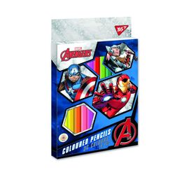 Олівці кольорові Yes Marvel 18 шт. 36 кольорів (290607)