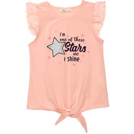 Футболка дитяча Breeze із зірочкою (17109-134G-peach)