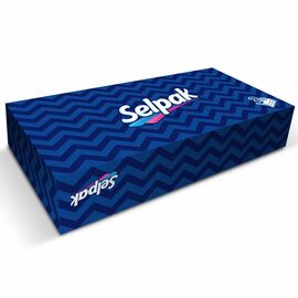 Салфетки косметические Selpak трехслойные 100 шт. (8690530132016)