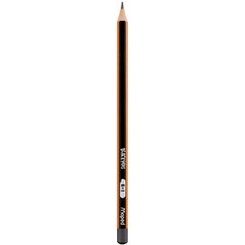 Карандаш графитный Maped BLACK PEPS, B, без ластика (MP.850024)