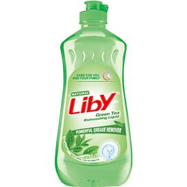 Средство для ручного мытья посуды Liby Зеленый чай для мытья посуды, фруктов и овощей 440 мл (6920174764093)