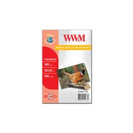 Фотобумага WWM 10x15 (G180.F100)