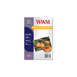 Фотобумага WWM 10x15 (M230.F50)