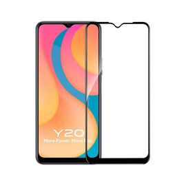 Стекло защитное PowerPlant Full screen Vivo Y20, Black (GL609437)
