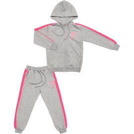 Спортивний костюм Joi із серцем (S-703-140G-gray)