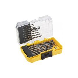 Набор сверл DeWALT по металлу Black&Gold HSS-G, 23 шт, кейс Tough Case (DT70729)