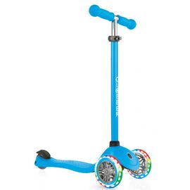 Самокат Globber Primo Lights Led голубой (423-101-3)