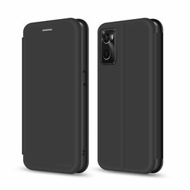Чехол для моб. телефона MakeFuture Oppo A76 Flip (Soft-Touch PU) Black (MCP-OPA76BK)