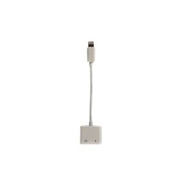 Переходник Lightning 2in1, Audio 3.5mм to Lightning PowerPlant (CA910427)