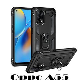 Чохол до моб. телефона BeCover Military Oppo A55 Black (707406)