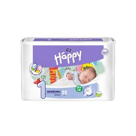 Подгузник Bella Baby Happy Newborn 2-5 кг 25 шт (5900516601805)