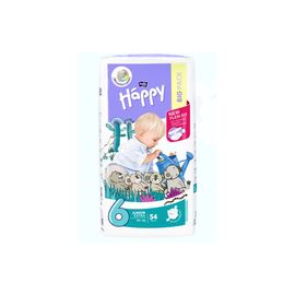 Подгузник Bella Baby Happy Junior Extra 16+ кг 54 шт (5900516601157)