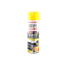 Автополироль CARLIFE Cockpit Cleaner EXTRA MAT Лимон 500мл (CF521)
