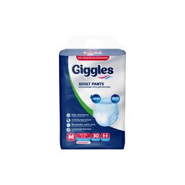 Подгузники для взрослых Giggles Medium 70-120 см 30 шт (8680131204878)