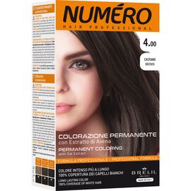 Краска для волос Brelil Numero 4.00 - Brown 140 мл (8011935081240)