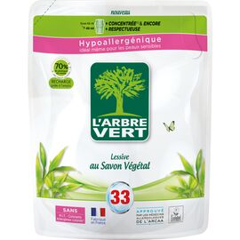 Гель для стирки L'Arbre Vert Растительное мыло запасной блок 1.5 л (3450601031731)