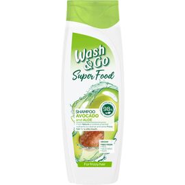 Шампунь Wash&Go Super Food з авокадо та алое вера 400 мл (8008970053080)