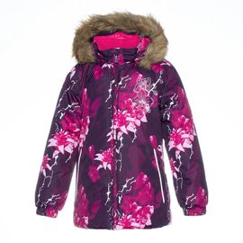 Куртка Huppa LOORE 17970030 бордовый с принтом 110 (4741468805863)