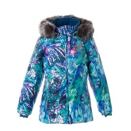 Куртка Huppa LOORE 17970030 блакитний з принтом 98 (4741468975085)