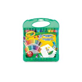 Набір для творчості Crayola Портативний для малювання в кейсі з міні-фломастерами (04-5227)
