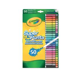 Фломастеры Crayola Supertips (washable), 50 шт (7555)