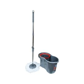 Комплект для уборки Planet Household Spin Mop Classic металлик 19 л (6840)