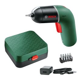 Викрутка акумуляторна Bosch IXO VI, 4.5 Нм, 10 біт, кейс (0.603.9C7.120)