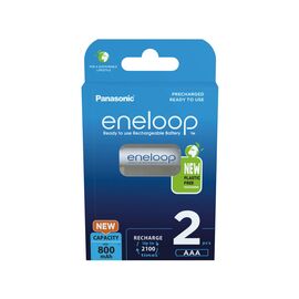 Аккумулятор Panasonic Eneloop AAA 800mAh NI-MH * 2 (BK-4MCDE/2BE)