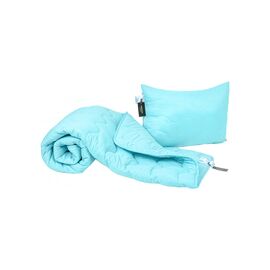 Одеяло MirSon Набор Eco-Soft Всесезонный 1694 Eco Light Blue Одеяло + поду (2200002655347)
