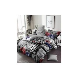 Постільна білизна MirSon Бязь Premium 17-0034 Celeste 200x220 (2200001397095)