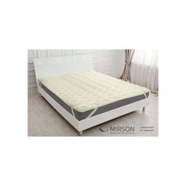 Наматрасник MirSon Eco Light №1714 EcoSilk Air-line на резинке по углам Pink 80x160 см (2200002888608)