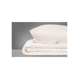 Постільна білизна MirSon Сатин Moko White 0001 143х210 - Полуторний (2200000671219)