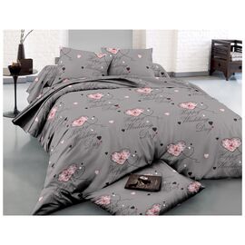 Постельное белье MirSon Сатин 22-1277 Happy day Двуспальный (2200003574142)