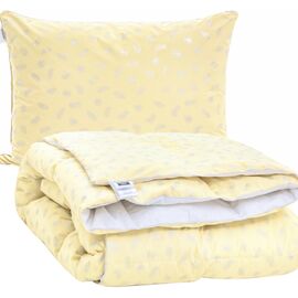 Одеяло MirSon Набор №2156 Bio-Beige Зима 90% пух одеяло 220х240+ подушка (2200003025101)