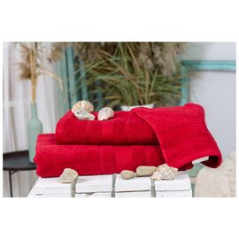 Полотенце MirSon набор банный №5000 SoftNess Bordo 50x90, 70x140, 100x150 (2200003182606)