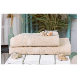 Полотенце MirSon набор банный №5014 SoftNess Beige 50x90, 70x140 (2200003183061)