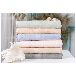 Полотенце MirSon набор банный №5021 SoftNes Shine 50x90 см 6 шт (2200003180985)