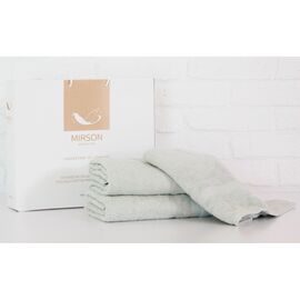 Полотенце MirSon набор банных №5078 Elite SoftNess Menthol 50х90, 70х140, 100 (2200003960983)