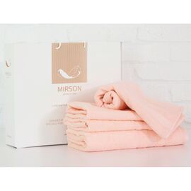 Полотенце MirSon набор банных №5080 Elite SoftNess Peach 40х70, 50х90, 70х140 (2200003975727)