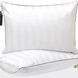 Подушка MirSon 1279 Royal Pearl Hand Made с эвкалиптом Средняя 40х60 см (2200001519510)