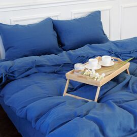 Постільна білизна MirSon Льон Bluebottle 110х140 (2200005370667)