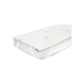 Наматрасник MirSon №1050 Alberto Тенсель (Modal) Seasons Aloe Vera 90х200 см (2200001508743)