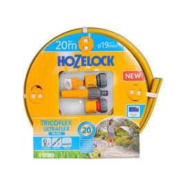 Поливочный шланг HoZelock d19мм 20м Ultraflex+ 4 коннекторы 117035 (10619)