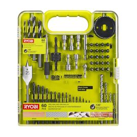 Набор сверл и бит Ryobi RAKDD60, 60 шт (5132004664)