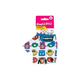 Велоперчатки Bimbo Bike Bike S KIDS Monsters (90960/4-IS)