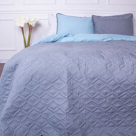Покрывало MirSon набор Elegantly Line №7045 Kyanite 180х210+2 наволочки (2200005378038)