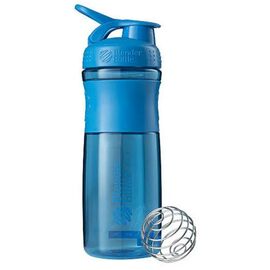 Шейкер спортивний BlenderBottle SportMixer 820ml Cyan ORIGINAL (SM 28oz Cyan)